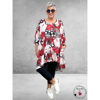 AKH Big Shirt Whisper Rood