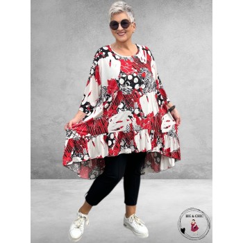 AKH Big Shirt Whisper Rood