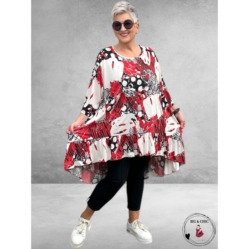 AKH Big Shirt Whisper Rood