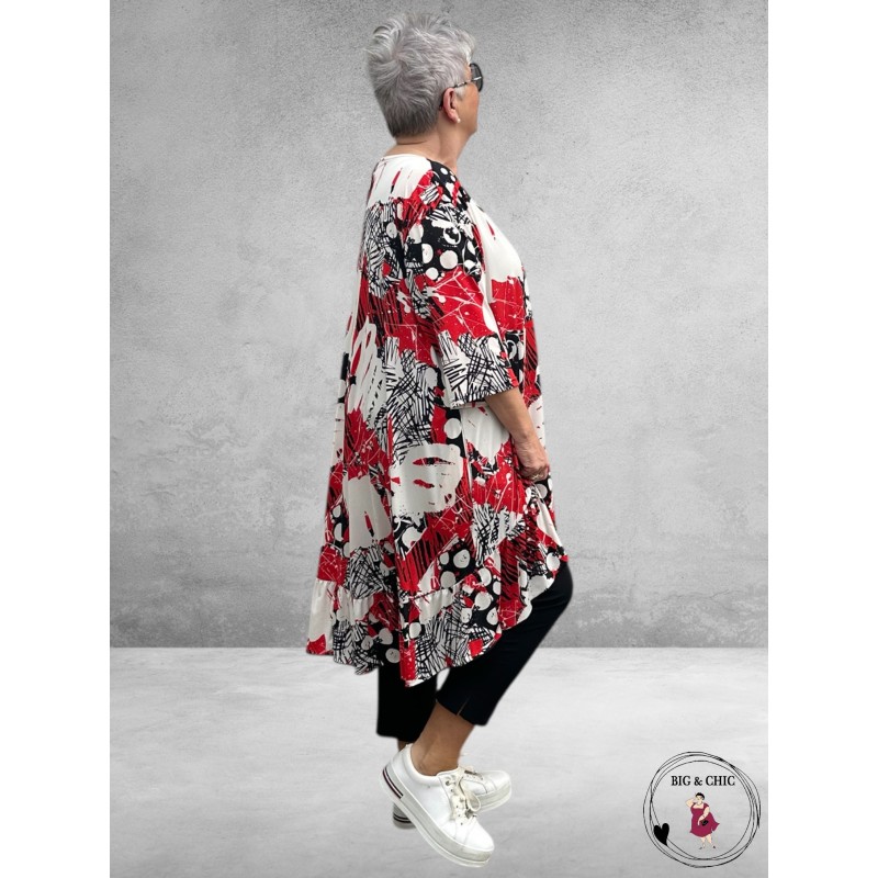 AKH Big Shirt Whisper Rood