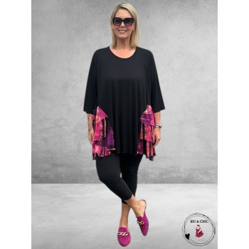 AKH Shirt  A-lijn Aquarell