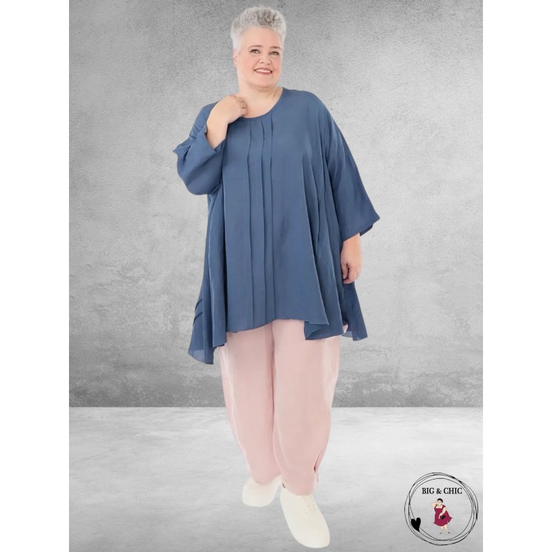 AKH Big Shirt Christina Jeansblauw