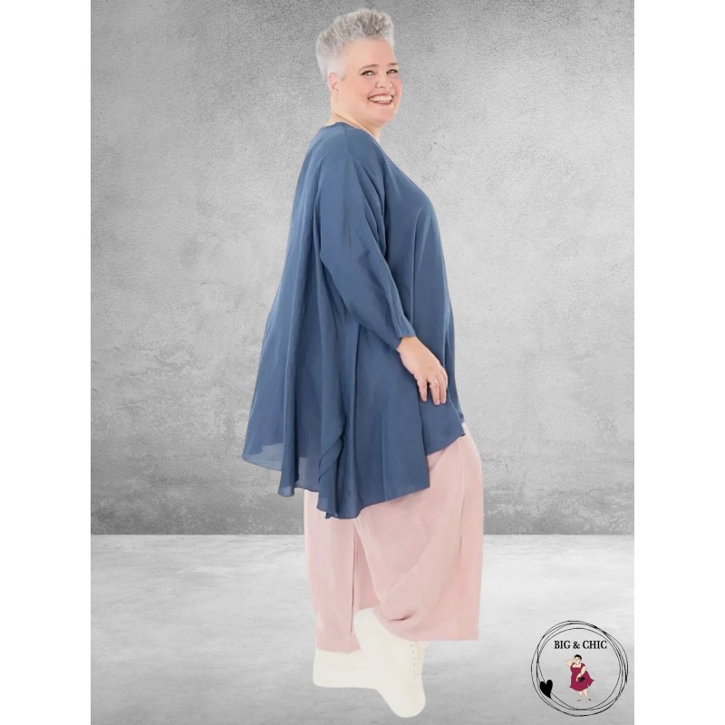 AKH Big Shirt Christina Jeansblauw