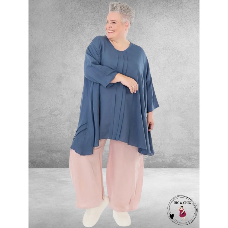 AKH Big Shirt Christina Jeansblauw