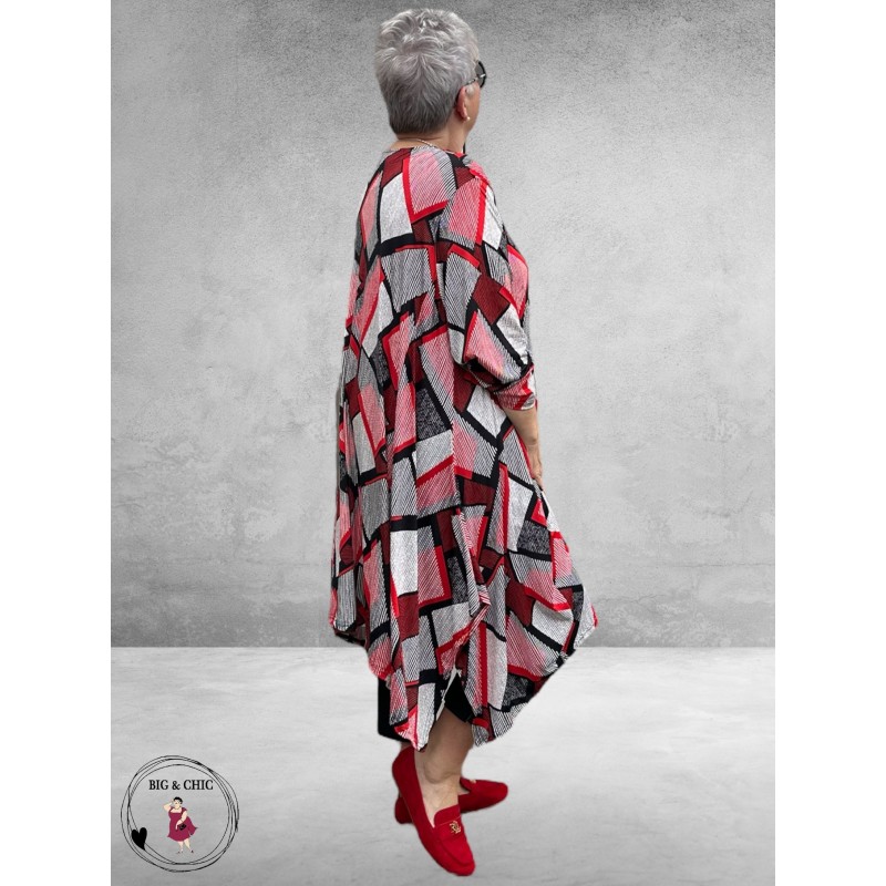 AKH Tuniek OhReally Rood Multi