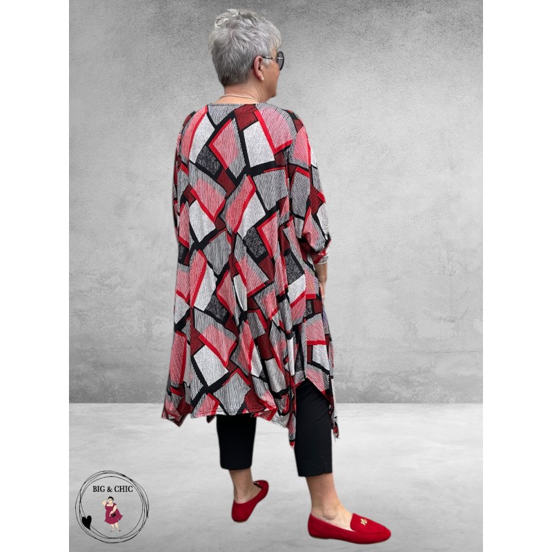 AKH Tuniek OhReally Rood Multi