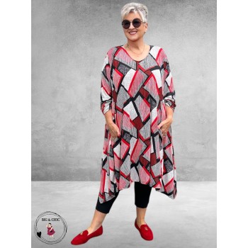 AKH Tuniek OhReally Rood Multi