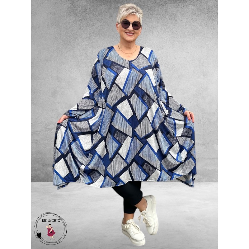 AKH Tuniek OhReally Blauw Multi