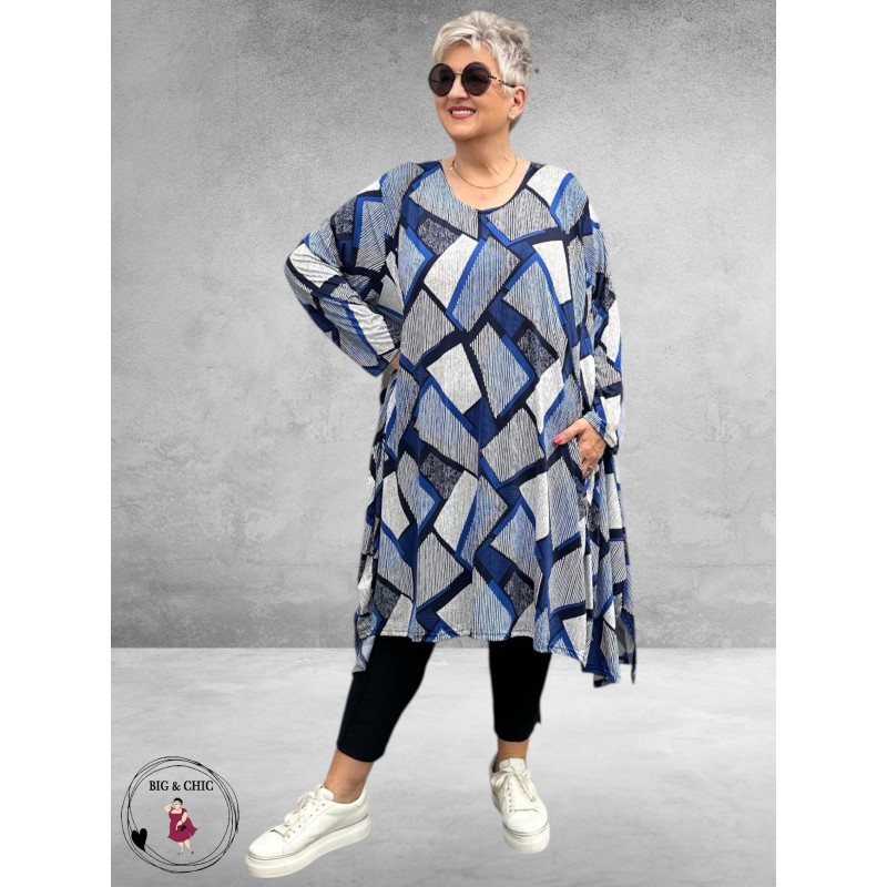 AKH Tuniek OhReally Blauw Multi