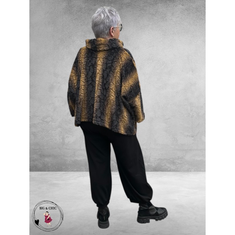 AKH Trui Cordula Fake Fur Kort