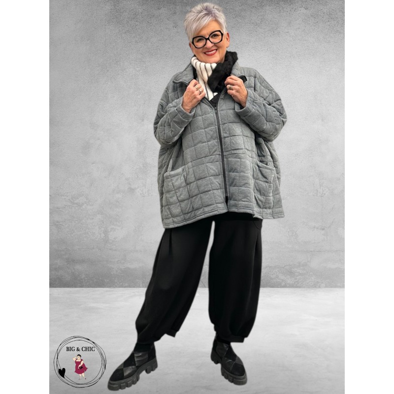 AKH Vest Grijs Rits Sylvana