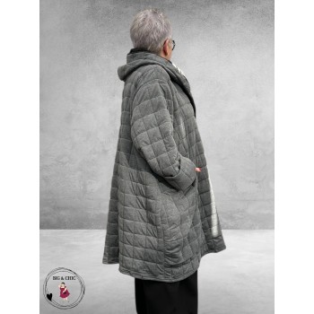 AKH Jas/Mantel Sylvana Grijs