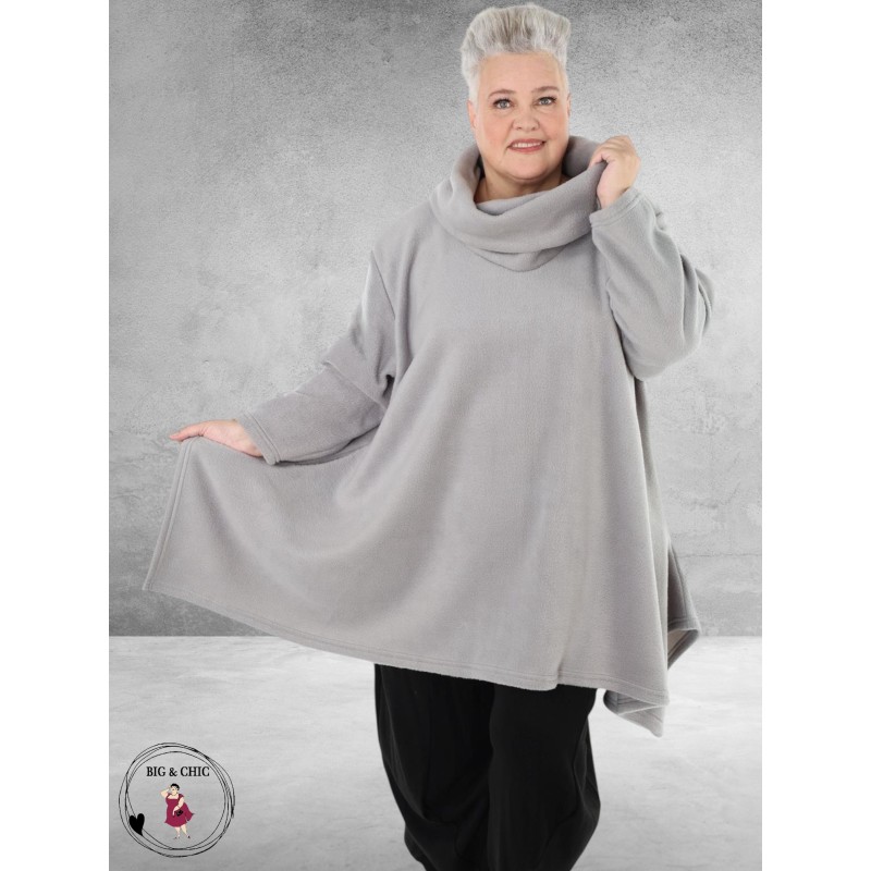 AKH Trui A-lijn Fleece Grijs