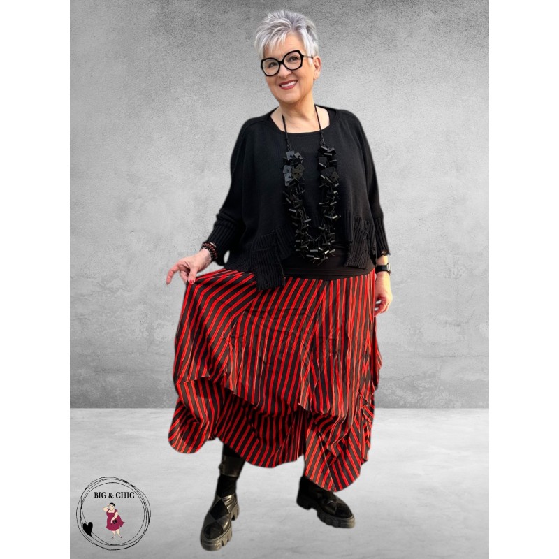 AKH Ballonrok Darya Rood/Zwart