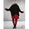 AKH Legging-Broek Met Smock Plooien Bordeaux
