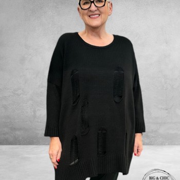 AKH Trui Zwart  Destroyed