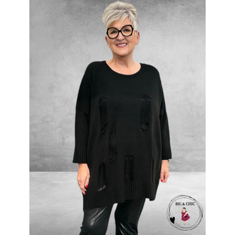 AKH Trui Zwart  Destroyed