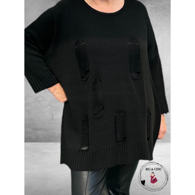 AKH Trui Zwart  Destroyed