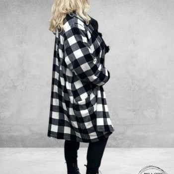 AKH Jas Lulu Ruiten Zwart-Grijs-Wit