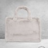 SHOPPER  Tas Fluffy Teddy GRIJS