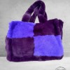 Tas Fluffy Teddy LILA-PAARS