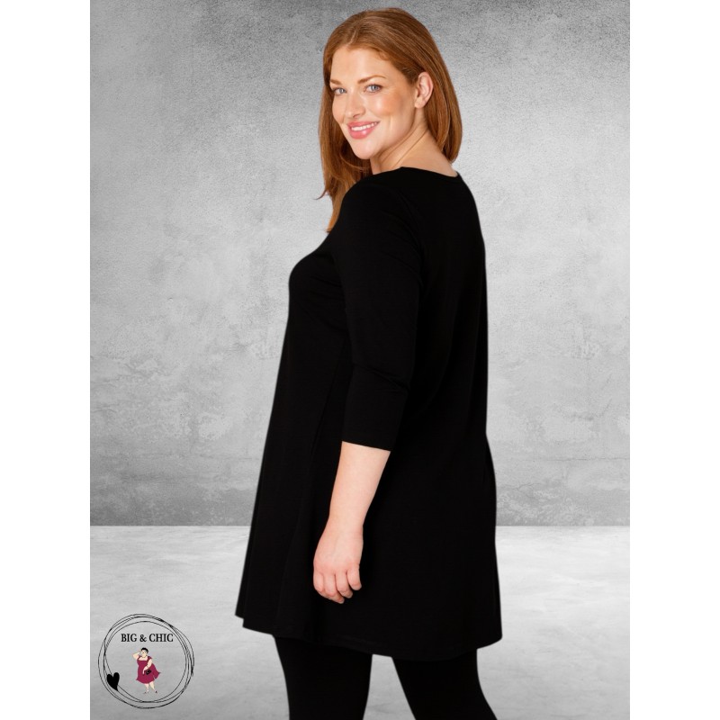 BASE LEVEL Shirt A-Lijn Aria Navy