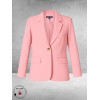Base Level Blazer Yelena Soft Pink
