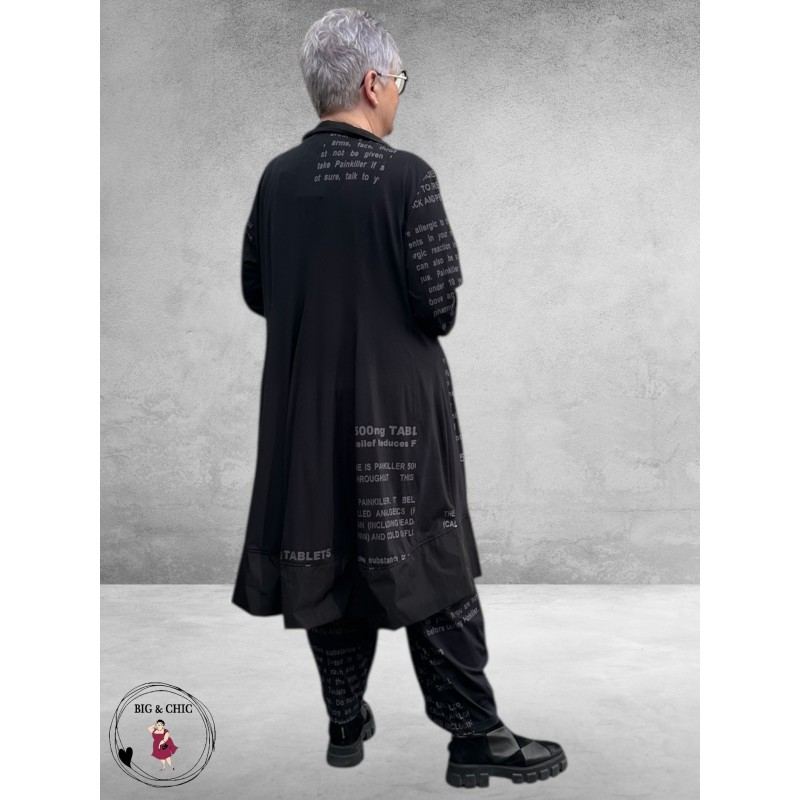 CHALONA  Jasje Zwart/Grijs