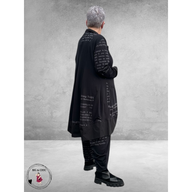 CHALONA  Jasje Zwart/Grijs