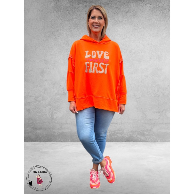 New Collection Hoodie-Sweater Statement  Oranje