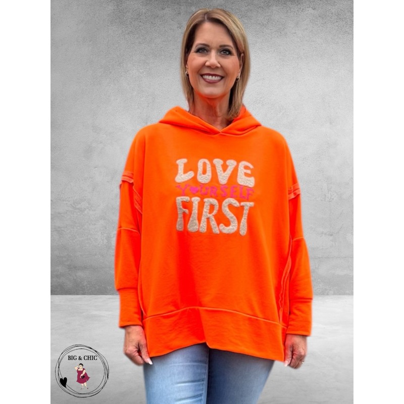 New Collection Hoodie-Sweater Statement  Oranje