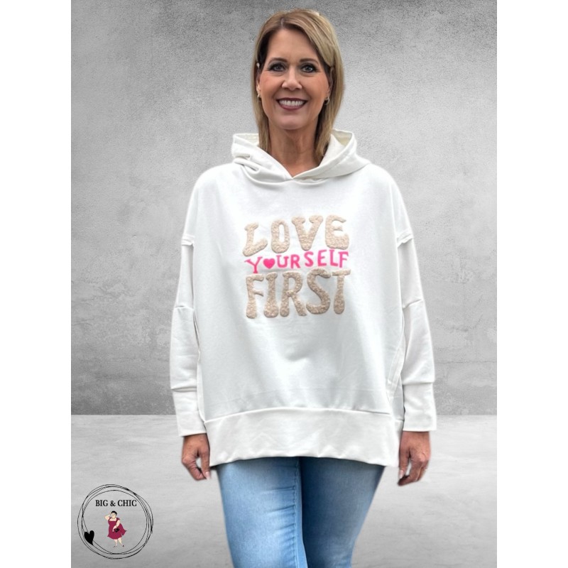 New Collection Hoodie-Sweater Statement Wit