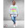 New Collection Sweater Smile Lichtblauw