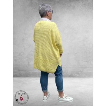 NC Trui Oversize Everything OK Geel