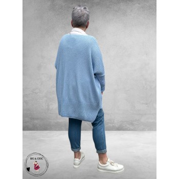 NC Trui Oversize Everything OK Lichtblauw