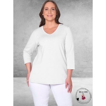 CISO Shirt Wit Lange Mouwen