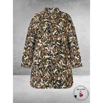 CISO Blouse Lang Leaves