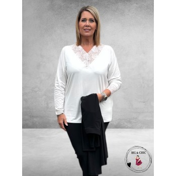 CISO Truitje Wit Lace