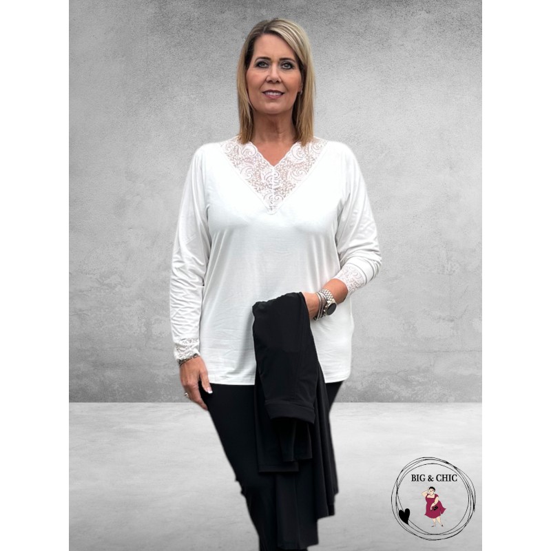 CISO Truitje Wit Lace