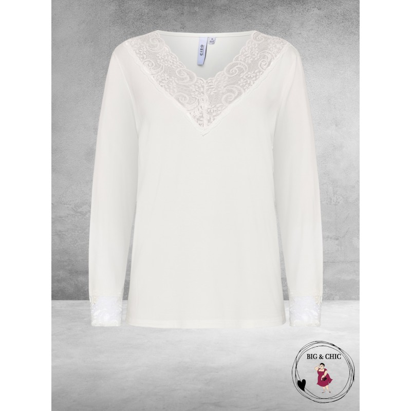 CISO Truitje Wit Lace