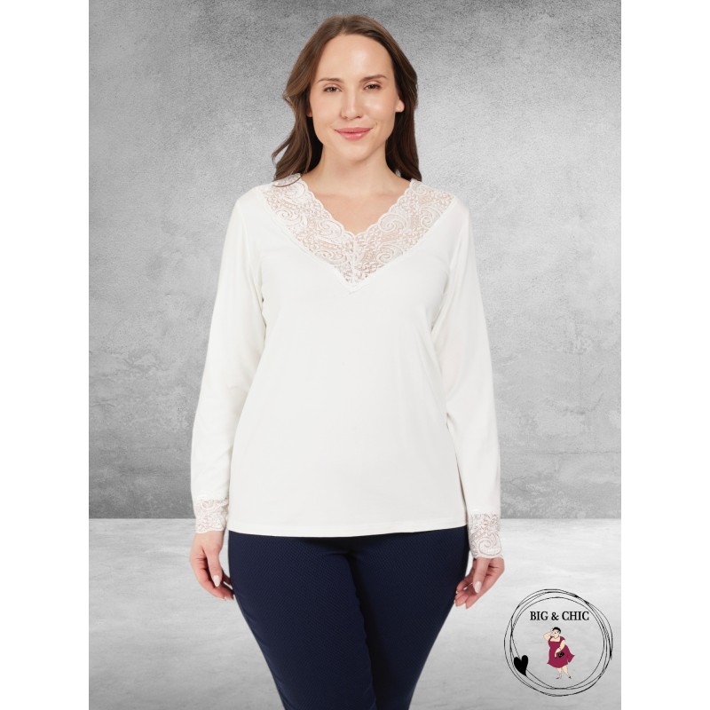 CISO Truitje Wit Lace