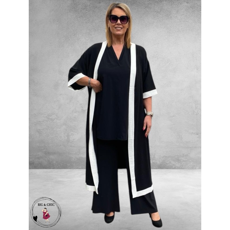 Curviss Kimono Zwart