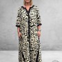 CURVISS Jurk Maxi Animal