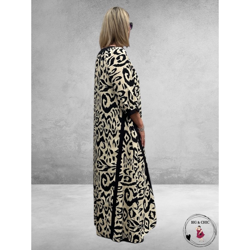 CURVISS Jurk Maxi Animal