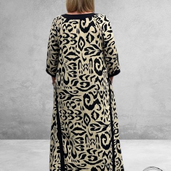 CURVISS Jurk Maxi Animal