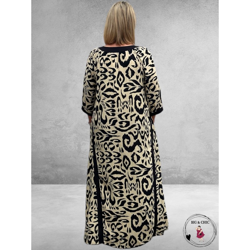 CURVISS Jurk Maxi Animal