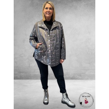 DIVAS PLANET Tussenjas Grijs/Shiny