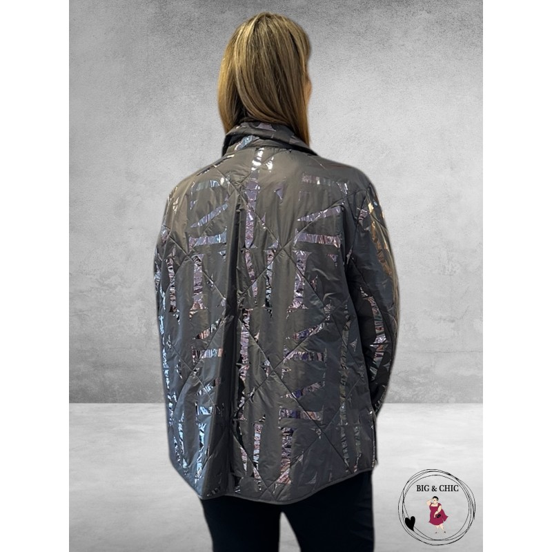 DIVAS PLANET Tussenjas Grijs/Shiny