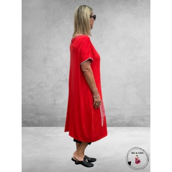 DIVAS PLANET Jurk Rood