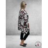 DIVAS PLANET Blouse Wit/Rood/Bruin